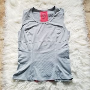 Nike Dri Fit Gray Power Tank Top Medium